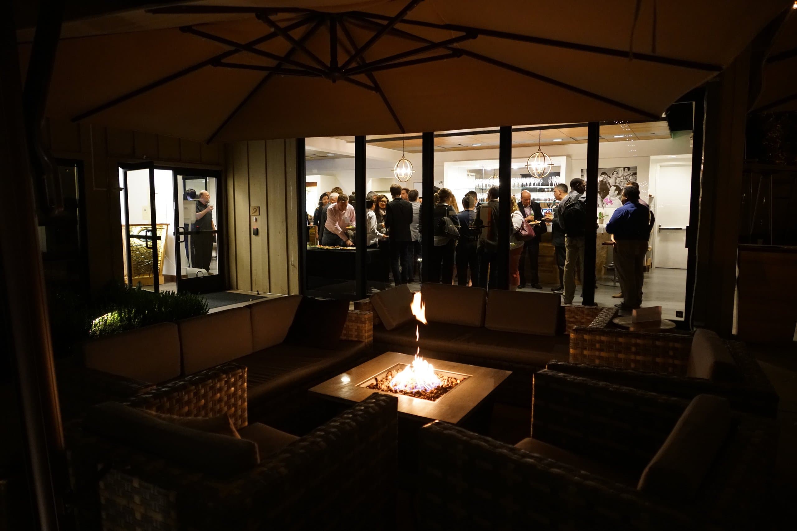BootUP investor community gathering in the evening
